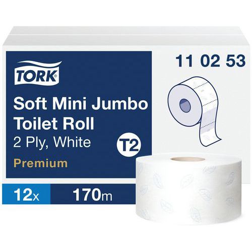 Toiletpapier Mini en Maxi Jumbo Tork Premium