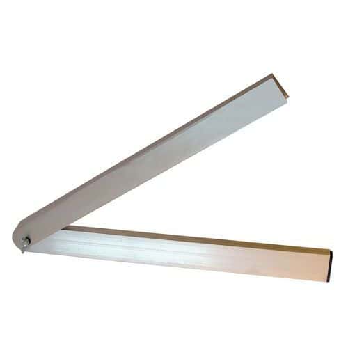 Winkelhaak zweihaak aluminium 50 cm - Mondelin