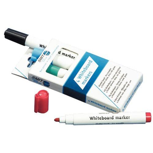 Droog uitwisbare marker voor whiteboards - Smit Visual