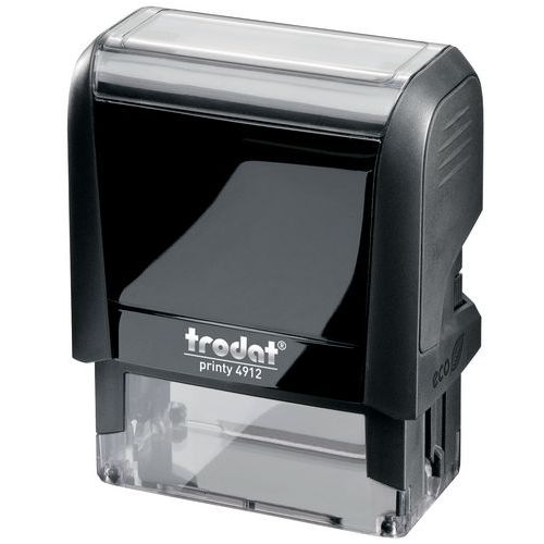 Personaliseerbare stempel 4 regels Printy 4912 - Trodat