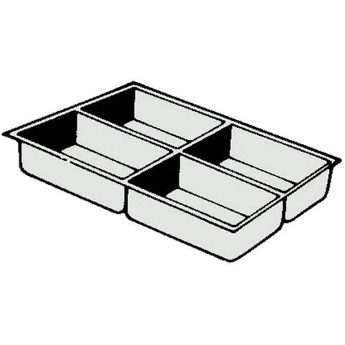 Opbergbakjes voor laden - 3 cm  - Clen