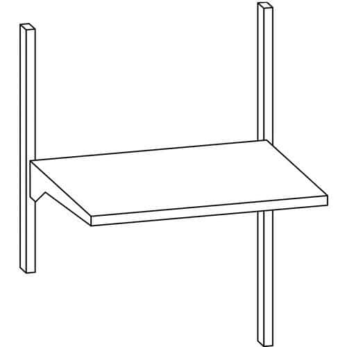 Staander voor wandlegplanken Combi-Theek