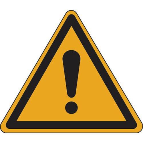Waarschuwingsbord - Algemene waarschuwing - Aluminium
