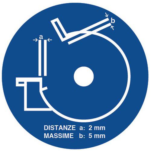 Gebodsbord - Steun controleren - Aluminium