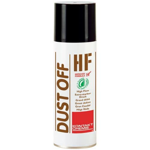 Ontstoffer met hoog debiet Dust Off HF - 340 ml - CRC