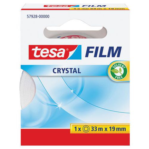 Plakband TESA Crystal 33 m x 19 mm