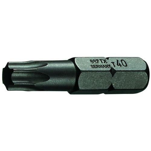 Schroevendraaierbit 1/4 Torx 10 delig 687TX - Gedore