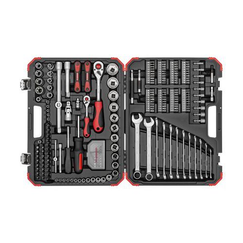 Dopsleutelset 1/4 + 1/2 232 delig R46003232 - GedoreRed