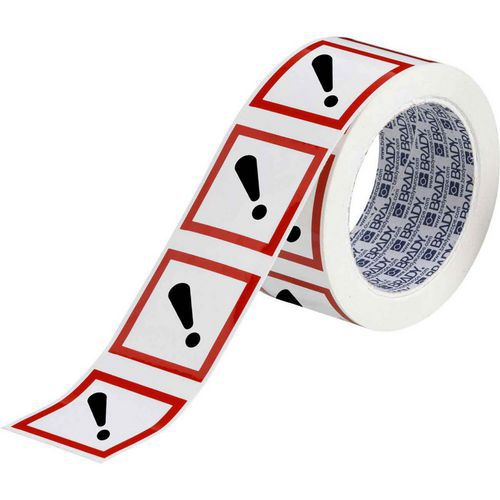 CLP-sticker Irritatie en toxiciteit 50 x 50 mm - Brady