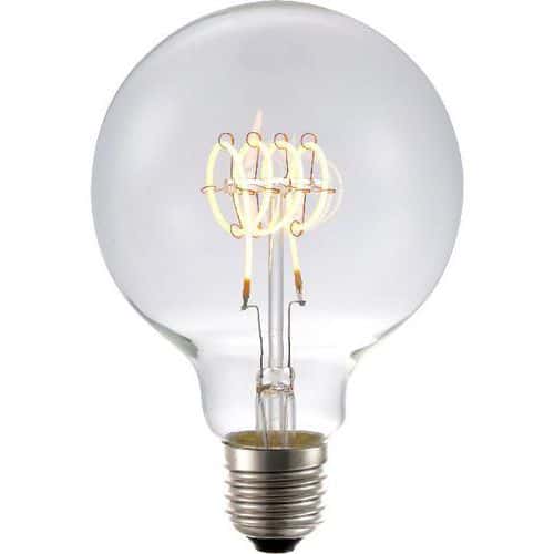 Decoratieve en gekleurde ledlamp filament E27 FleX TR G95 tot G125 - SPL