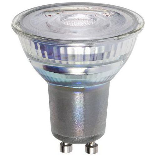 Glazen ledspot met reflector GU10 MR16 dimbaar - SPL