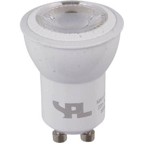 Ledspot met reflector GU10 MR11 dimbaar - SPL