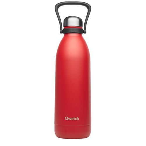 Thermosfles 1,5 l mat rood - Qwetch
