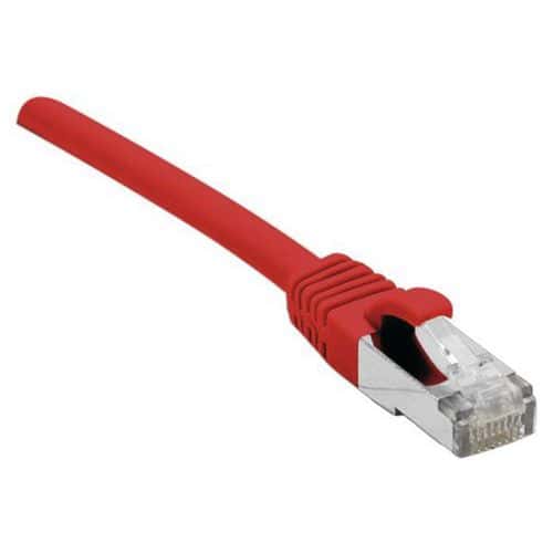 Netwerkkabel DEXLAN RJ45 CAT 7 S/FTP LSOH SNG rood 1 m