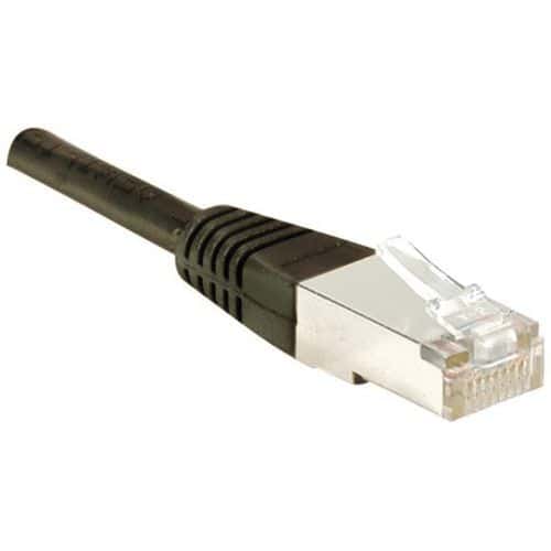 Netwerkkabel RJ45 CAT 5e F/UTP zwart 10 m