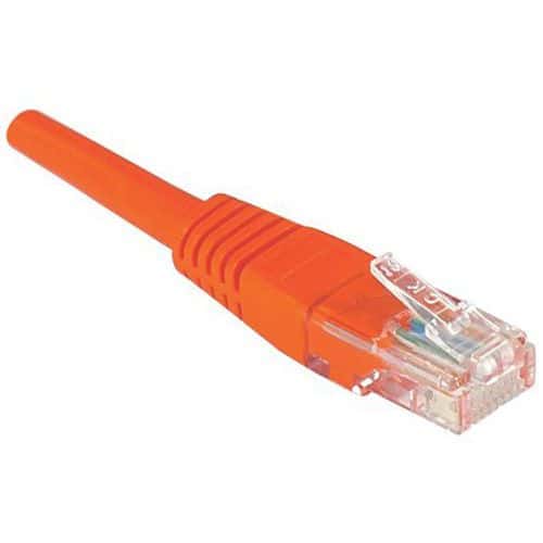 Netwerkkabel RJ45 CAT 5e U/UTP rood 15 m