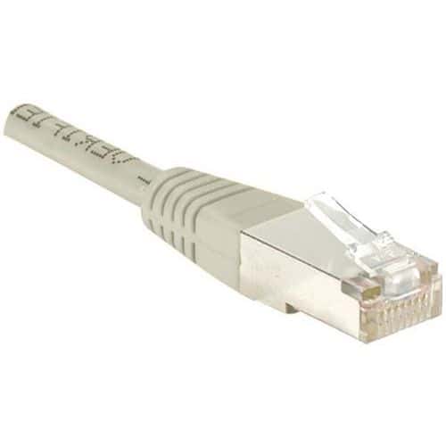 Netwerkkabel RJ45 CAT 6 F/UTP grijs 0.5 m