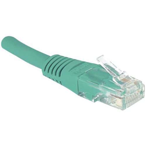 Netwerkkabel RJ45 CAT 6 U/UTP groen 0.5 m