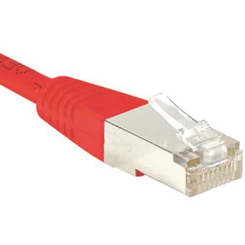 Netwerkkabel RJ45 CAT 5E F/UTP rood 1.5 m