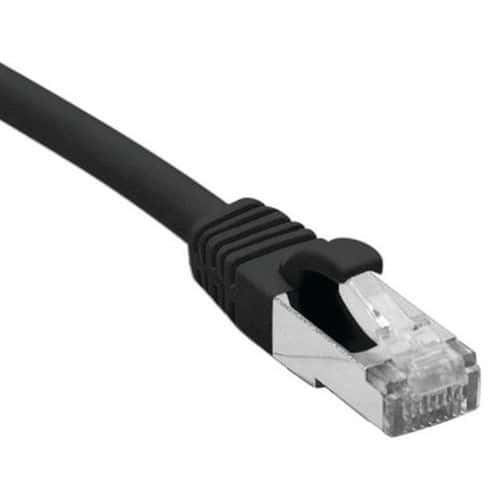 Netwerkkabel RJ45 CAT 5E F/UTP SNG zwart 3 m