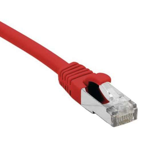 Netwerkkabel RJ45 CAT 5E F/UTP SNG rood 20 m