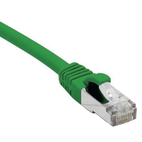 Netwerkkabel RJ45 CAT 5E F/UTP SNG groen 5 m