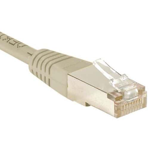 Netwerkkabel RJ45 CAT 6 F/UTP grijs 0.15 m