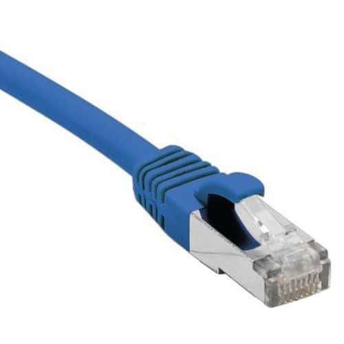 Netwerkkabel RJ45 CAT 6 F/UTP LSOH blauw 0.5 m