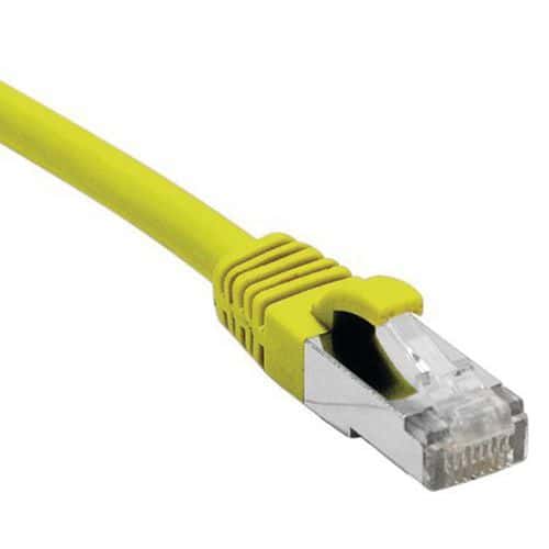 Netwerkkabel RJ45 CAT 6 F/UTP LSOH SNG geel 20 m