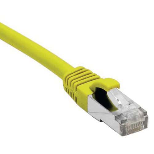 Netwerkkabel RJ45 CAT 6 F/UTP LSOH SNG geel 3 m