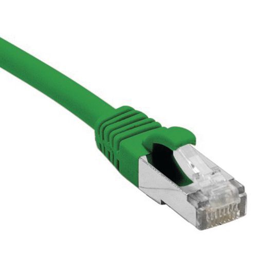 Netwerkkabel RJ45 CAT 6 F/UTP LSOH SNG groen 0.5 m