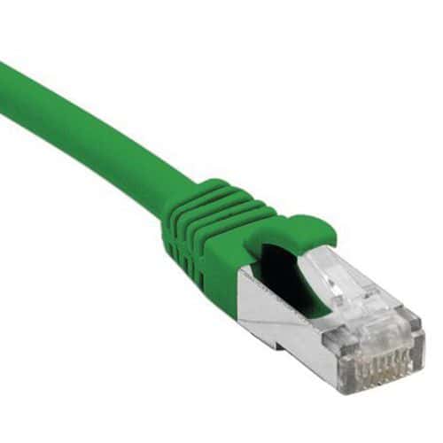 Netwerkkabel RJ45 CAT 6 F/UTP LSOH SNG groen 15 m