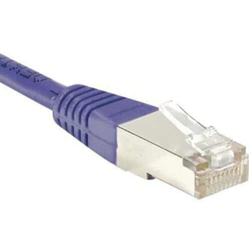 Netwerkkabel RJ45 CAT 6 F/UTP paars 25 m