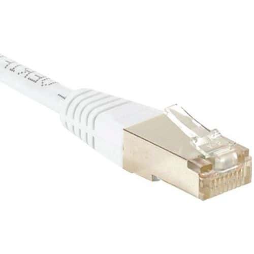 Netwerkkabel RJ45 CAT 6 S/FTP wit 10 M