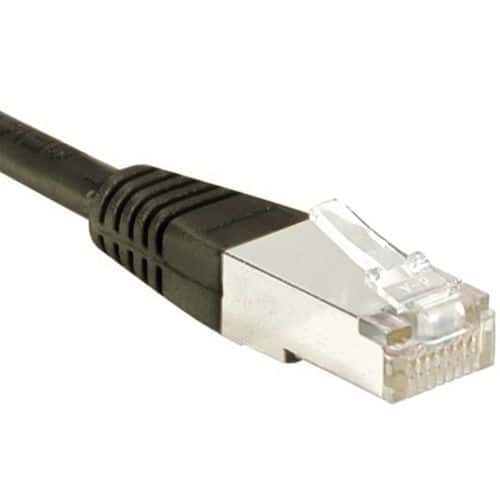 Netwerkkabel RJ45 CAT 6 S/FTP zwart 1.5 M