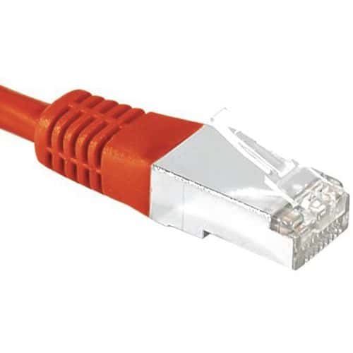 Netwerkkabel RJ45 - CAT 6 S/FTP rood - 5 meter