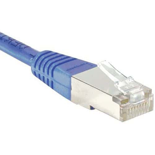 Netwerkkabel budget RJ45 CAT 5e F/UTP blauw 2 m