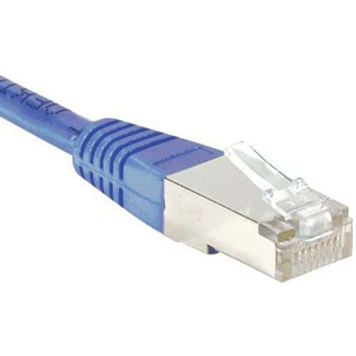 Netwerkkabel budget RJ45 CAT 5e F/UTP blauw 5 m