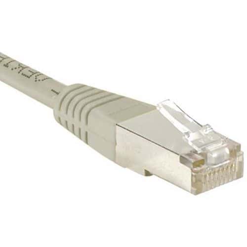 Netwerkkabel budget RJ45 CAT 5e F/UTP grijs 5 m