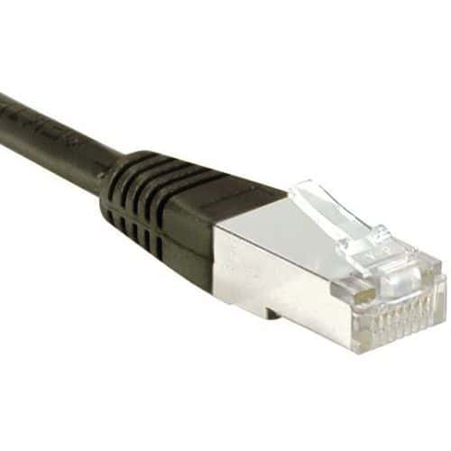 Netwerkkabel budget RJ45 CAT 5e F/UTP zwart 3 m