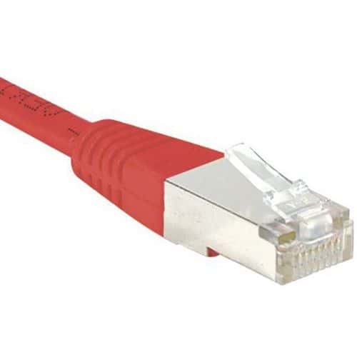 Netwerkkabel budget RJ45 CAT 5e F/UTP rood 2 m