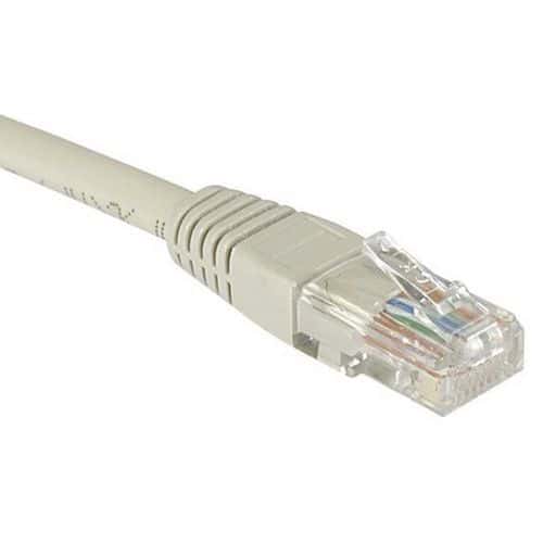 Netwerkkabel budget RJ45 CAT 5e U/UTP grijs 10 m