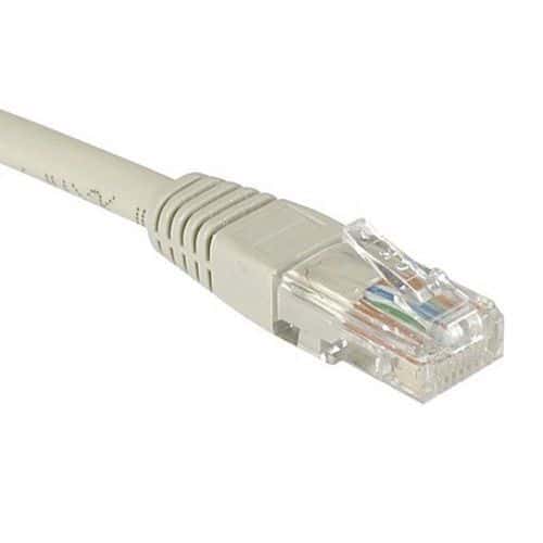 Netwerkkabel budget RJ45 CAT 5e U/UTP grijs 15 m