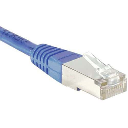 Netwerkkabel budget RJ45 CAT 6 F/UTP blauw 50 m