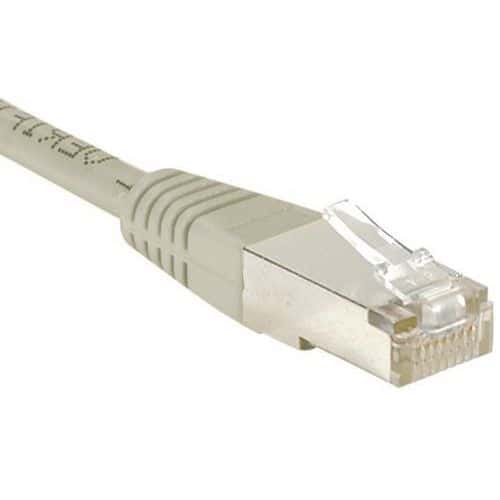 Netwerkkabel budget RJ45 CAT 6 F/UTP grijs 3 m