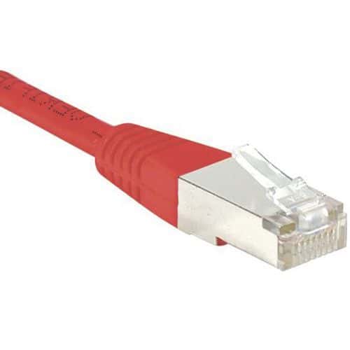 Netwerkkabel budget RJ45 CAT 6 F/UTP rood 15 m