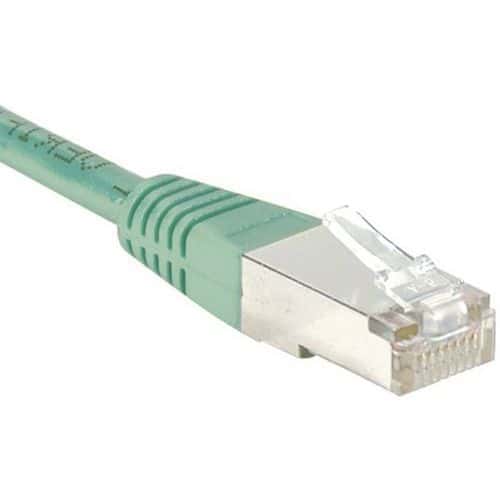 Netwerkkabel budget RJ45 CAT 6 F/UTP groen 10 m