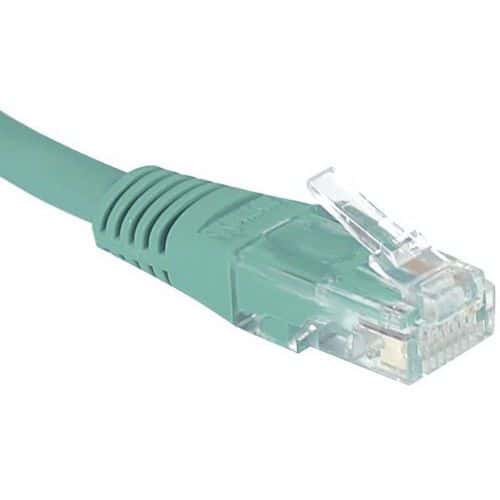 Netwerkkabel budget RJ45 CAT 6 U/UTP groen 0.5 m