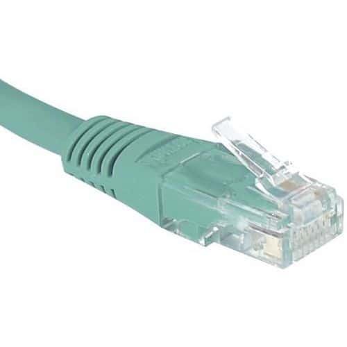 Netwerkkabel budget RJ45 CAT 6 U/UTP groen 10 m