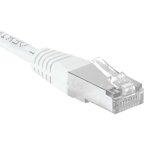 Netwerkkabel RJ45 - DEXLAN CAT 6A F/UTP wit - 2 meter